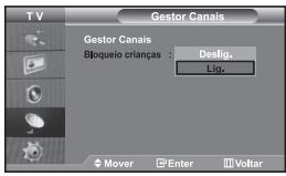 SAMSUNG LE-32R32B - Definir Gestor Canais - 4
