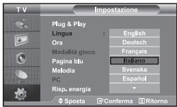 SAMSUNG LE-32R32B - É possibile impostare i timer di accensione/spegnimento automatico in modo che il monitor TV: - 1