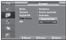 SAMSUNG LE-32R32B - Si la signaled de emisión que recibe el televisor es débil, puedaactivarse la funciona de reduccion digital del ruido para reducir la esta y las imagenes superpuestos que能把 aparecer en la pantalla. - 1
