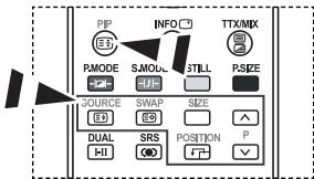 SAMSUNG LE-32R32B - Affichage de l'Image dans l'image (PIP) - 2