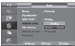 SAMSUNG LE-32R32B - Ajustar Automaticamente o Volume - 1