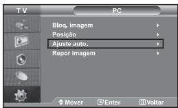 SAMSUNG LE-32R32B - Ajuste a posicao do ecrdo PC se nao couber no ecrdo televator. - 1