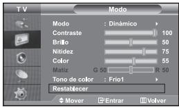 SAMSUNG LE-32R32B - Reajuste de los values de laImagen a los values predefinidos de fabrica - 1