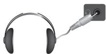 SAMSUNG LE-32R32B - Connexion du casque - 2