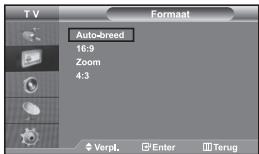 SAMSUNG LE-32R32B - Het beeldformataat selecteren - 1