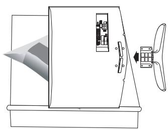 SAMSUNG LE-32R32B - Instalación del soporte - 1