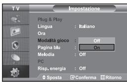 SAMSUNG LE-32R32B - Uso di Modalità gioco - 1