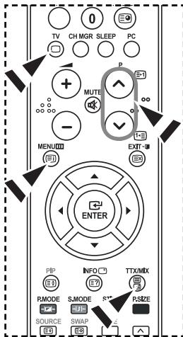 SAMSUNG LE-32R32B - Exibicao das informacoes de teletexto - 1