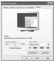 SAMSUNG LE-32R32B - Paramétrage du logiciel PC (Basé sur Windows XP) - 1