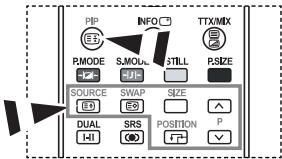 SAMSUNG LE-32R32B - Visualización de Imagen enImagen (PIP) - 2