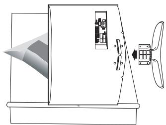 SAMSUNG LE-32R32B - Installation du support - 1