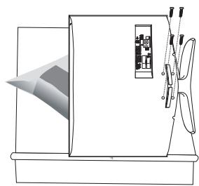 SAMSUNG LE-32R32B - Instalar a Base - 2