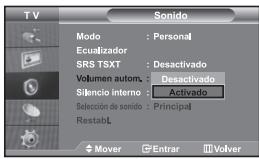 SAMSUNG LE-32R32B - Ajuste del volumen automatically - 1