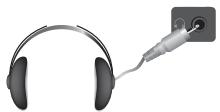 SAMSUNG LE-32R32B - Conexión de los auriculares - 2