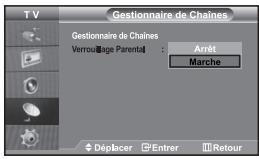 SAMSUNG LE-32R32B - Vous pouvez aisément supprimer, ajouter ou verrouiller la chaine de votrechoix. - 2