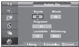 SAMSUNG LE-32R32B - Fernseher automatisch ein- und ausschalten - 1