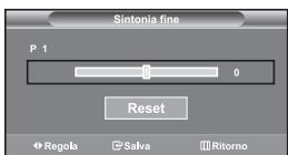 SAMSUNG LE-32R32B - Ottimizzazione della sintonia dei canali - 1