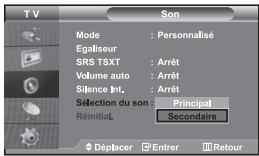 SAMSUNG LE-32R32B - Sélection du mode Silence Int. - 2