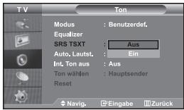 SAMSUNG LE-32R32B - Sie können den Ton nach ihrem persönlichen Geschmack einstellen. - 1