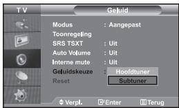 SAMSUNG LE-32R32B - De Interne mute selecteren - 2