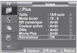 SAMSUNG LE-32R81W - Reinitialisation des paramètres d'image à leur valeur par défaut. - 1
