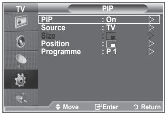 SAMSUNG LE-32R81W - Viewing the Picture In Picture (PIP) - 2