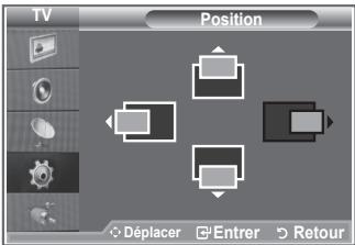 SAMSUNG LE-32R81W - Changement de la position de l'image - 1