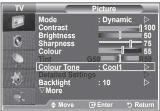 SAMSUNG LE-32R81W - You can select the most comfortable colour tone to your eyes. - 1