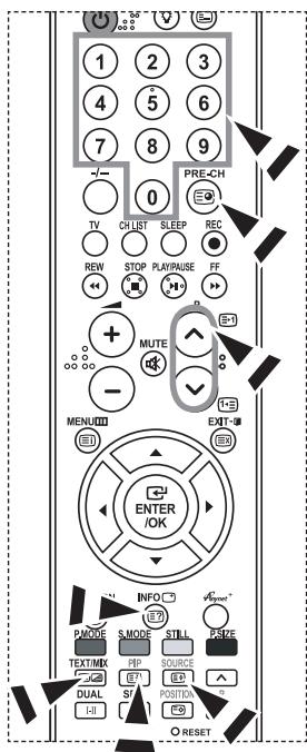 SAMSUNG LE-32R81W - Sélection d'une page télétexte spécifique - 1