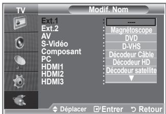 SAMSUNG LE-32R81W - Nommez le périphérique connecté aux prises d'entrée pour rendre la sélection des sources d'entrée plus facile. - 2