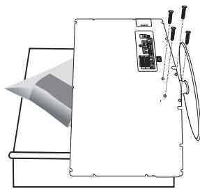 SAMSUNG LE-32R81W - Installation du support - 2