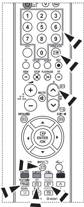 SAMSUNG LE-32R81W - Selecting a Specific Teletext Page - 1