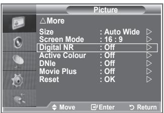 SAMSUNG LE-32R81W - Resetting the Picture Settings to the Factory Defaults - 3