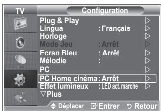 SAMSUNG LE-32R81W - Branchement de l'ensemble PC Home cinema - 1