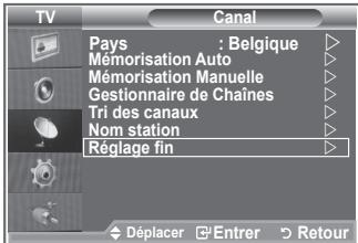 SAMSUNG LE-32R81W - Réception des canaux grâce à la symtonisation fine - 1