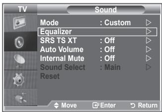 SAMSUNG LE-32R81W - Changing the Sound Standard - 3