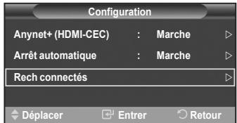 SAMSUNG LE-32R81W - Recherche d'appareils Anynet+ et basculement entre des apparéils - 2