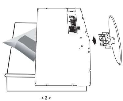 SAMSUNG LE-32R81W - Installing the Stand - 1