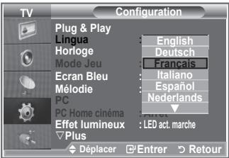 SAMSUNG LE-32R81W - Choix de la langue - 2