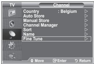 SAMSUNG LE-32R81W - Fine Tuning Channel Reception - 1
