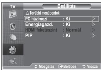 SAMSUNG LE-32S81B - A PC házimozi beállítása - 1