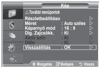 SAMSUNG LE-32S81B - Visszatérhet a gyári képbeállítási alapértékekre. - 1