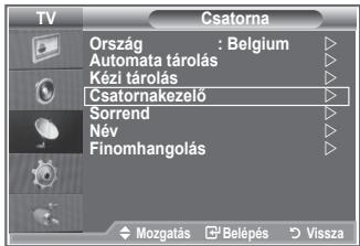 SAMSUNG LE-32S81B - Két csatorna számát felcserélheti az alábbiak érdekében: - 1