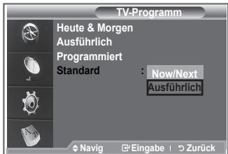 SAMSUNG LE-37R86BD - Einstellen des Standardführers - 1