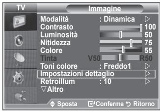 SAMSUNG LE-37R86BD - É possible selezionare il tono del colore ottimale per la propria vista. - 1