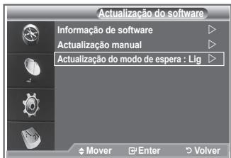 SAMSUNG LE-37R86BD - Actualização do modo de espera: Lig. / Deslig. - 4
