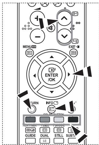 SAMSUNG LE-37R86BD - Ogled informacij EPG (elektronski programski vodič) - 3