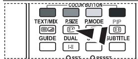 SAMSUNG LE-37R86BD - Changement de la taille de l'image - 3