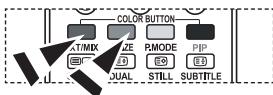SAMSUNG LE-37R86BD - Teletekstpagea selecteren via Fastekst - 2