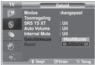 SAMSUNG LE-37R86BD - Het geluid van het subbeeld weergeven - 2